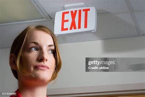 Office Fire Exit Photos and Premium High Res Pictures - Getty Images