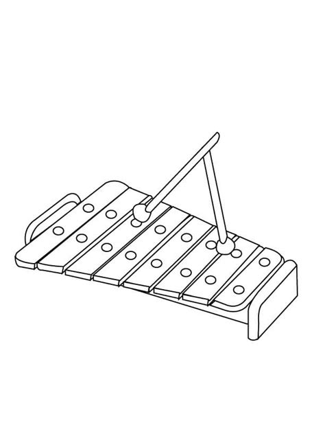 21+ Xylophone Coloring Page - SeoneadMaya