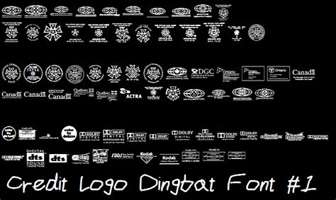 Logo Dingbats Font