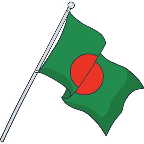 vlag van bangladesh 23435145 PNG