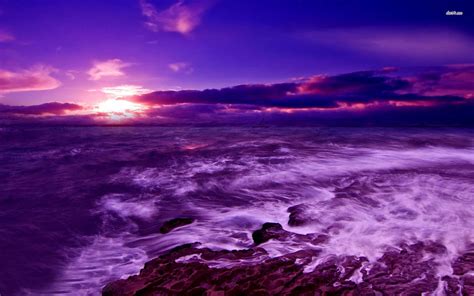 Purple sunset over the sea HD wallpaper | Beach sunset wallpaper, Sunset wallpaper, Purple sunset