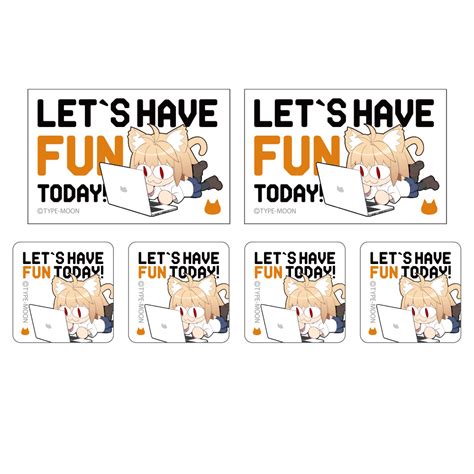 Tsukihime: Neco-Arc Mini Sticker Set | HLJ.com