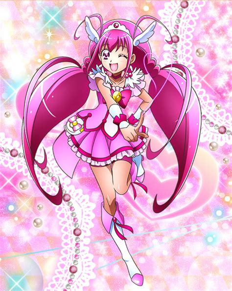 Cure Happy [Precure Tsunagaru Pazurun] by JellyHeartsOfficial on DeviantArt