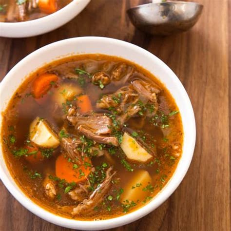 Slow-Cooker Hearty Beef Oxtail Soup | America's Test Kitchen