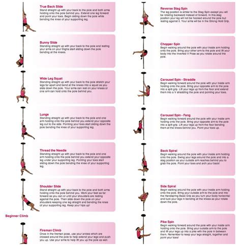 Pole Dancing Exercise : Beginner, Intermediate and advanced Moves (Spins, Poses, Floor-work, S ...