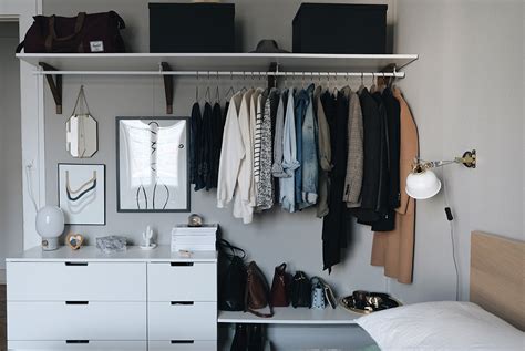 DIY Open Wardrobe - Create More Storage Space Without Cramping the Room | The Gem Picker