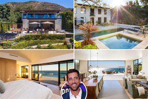 A glimpse inside Aaron Rodgers $28million Malibu villa with ocean views ...