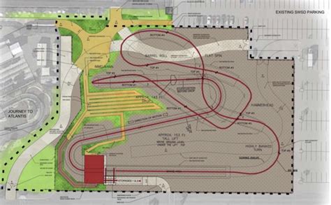 Mako, SWSD 2020 Dive Coaster layout : r/rollercoasters