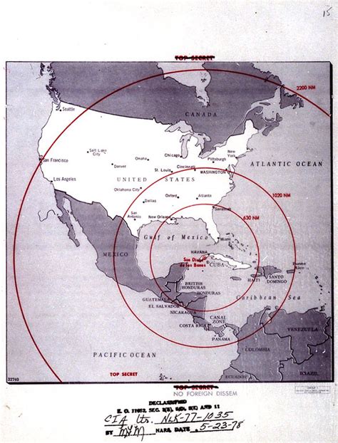 sandypoint: The CIA’s Missile Range Map during The Cuban Missile Crisis | COUNTDOWN resources ...