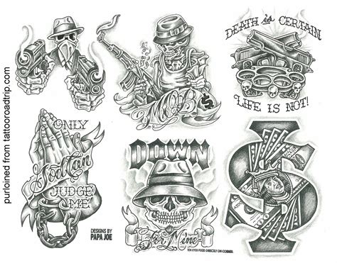 Discover 78+ hood gangsta tattoo designs super hot - in.cdgdbentre