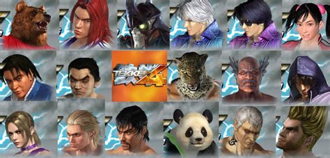 Tekken 4 Character Portraits下载_V1.0版本_铁拳7 Mod下载-3DM MOD站