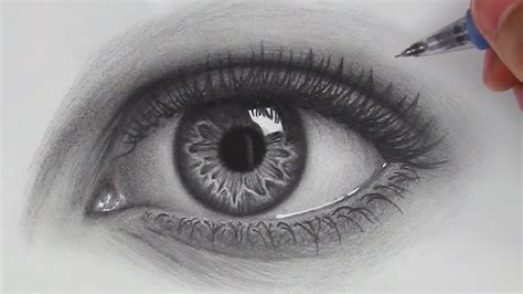 How To Draw Realistic Eyes Step By Step - Drawing Step Eye Eyes Pencil Realistic Drawings Draw ...