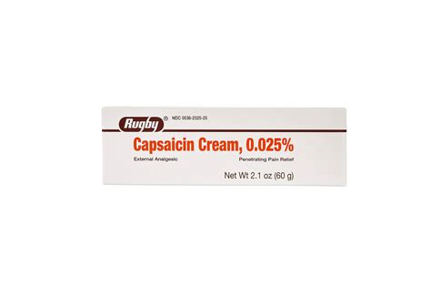 CAPSAICIN 0.025% CREAM