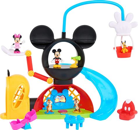 Amazon.com: Disney Junior Mickey Mouse Clubhouse Adventures Playset and ...