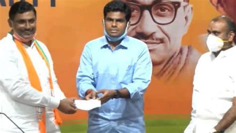 Former IPS Officer Annamalai joins BJP - Star of Mysore