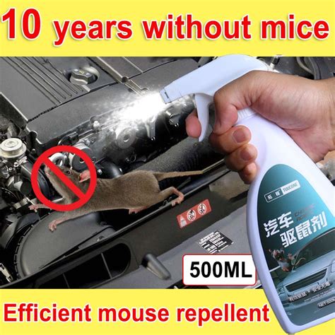 No more mice Rat repellent spray 500ML, safe and harmless, for use in ...