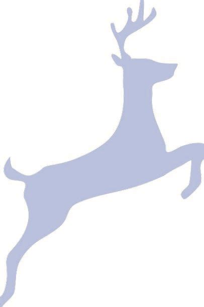 Deer Jumping Silhouette at GetDrawings | Free download