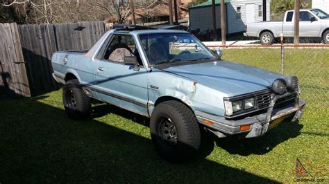 Custom 1985 Subaru Brat GL Standard Cab Pickup 2-Door 1.8L