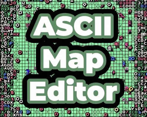 ASCII Map Editor 🚀 by stmn