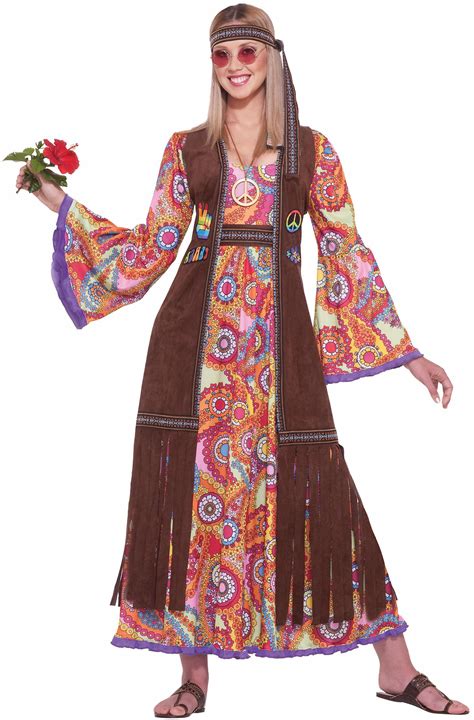 Hippie Love Child Adult Costume - SpicyLegs.com