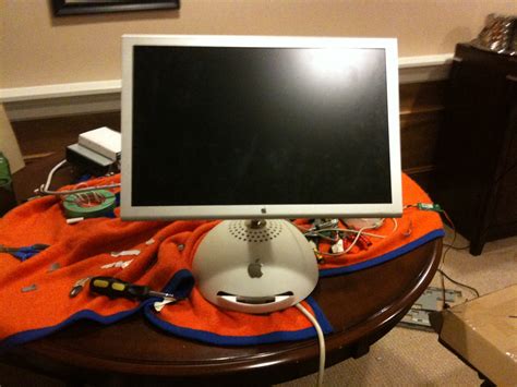 Dremel Junkie: 20" Apple Cinema Display/iMac G4 Mod to Date