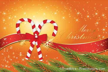 Candy Cane Christmas Background Vector for Free Download | FreeImages