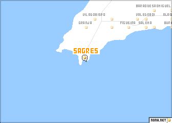 Sagres (Portugal) map - nona.net