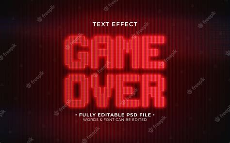 Premium PSD | Screen text effect