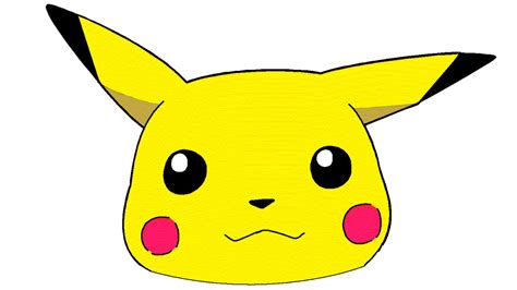 Pikachu Face PNG Transparent Pikachu Face.PNG Images. | PlusPNG