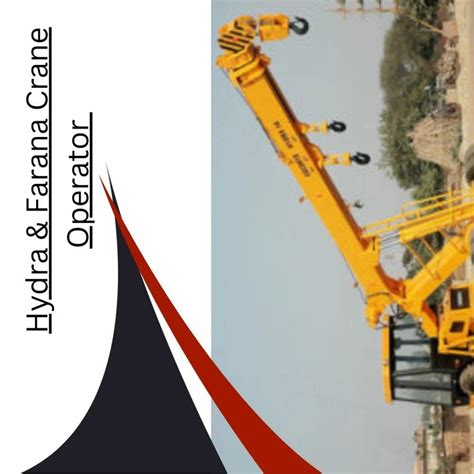 Hydra Farana Crane Operator Training Course at Rs 22000/course in Navi ...