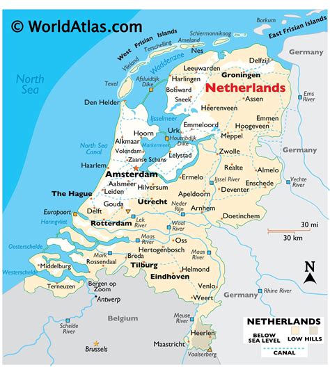 The Netherlands Maps & Facts - World Atlas