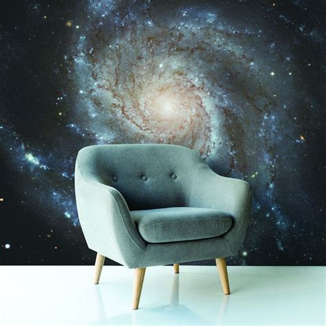 Pinwheel Galaxy Wallpaper Mural | Linen Chest