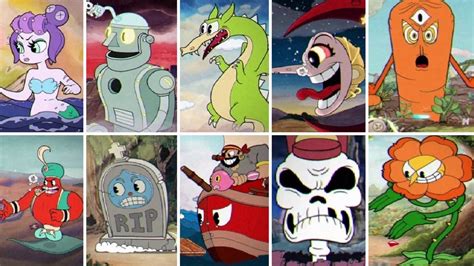 Cuphead Bosses In Order - Image to u