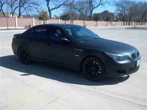 Purchase used 2007 BMW M5 Matte Black in McKinney, Texas, United States