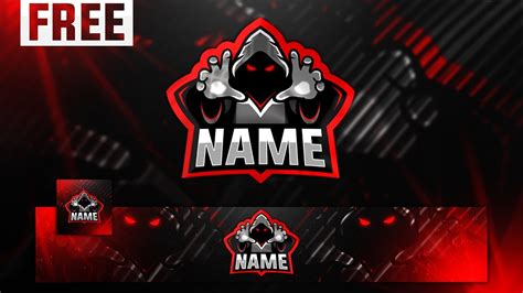 115+ FREE YouTube Gaming Logo, Banner & Avatar Template | Graphic ...