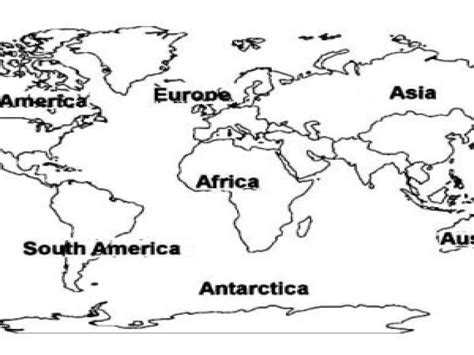 Continents Drawing at GetDrawings | Free download