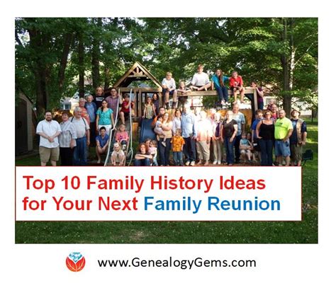 Family Reunion Picture Ideas | Family