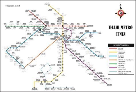 Delhi Metro Map