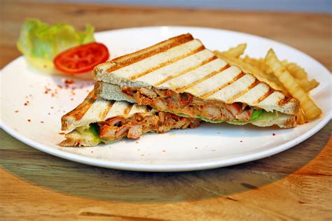 Tandoori Chicken Sandwich with French Fries - Secret Recipe Cakes & Cafe | Bangladesh