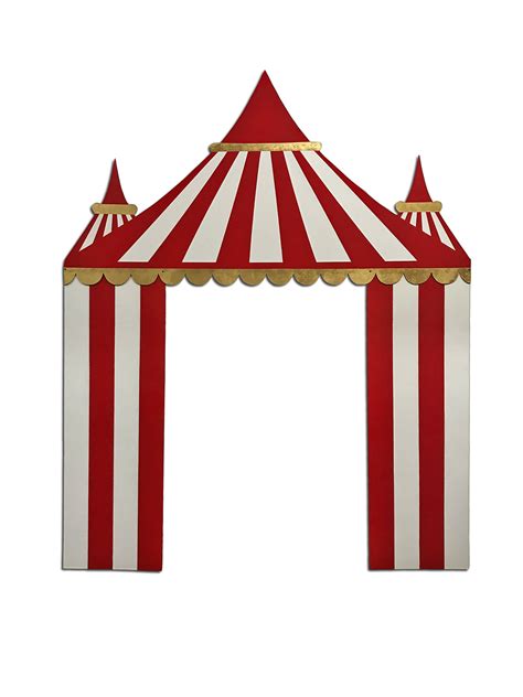 Red Circus / Carnival Tent Backdrop – Platinum Prop Rentals