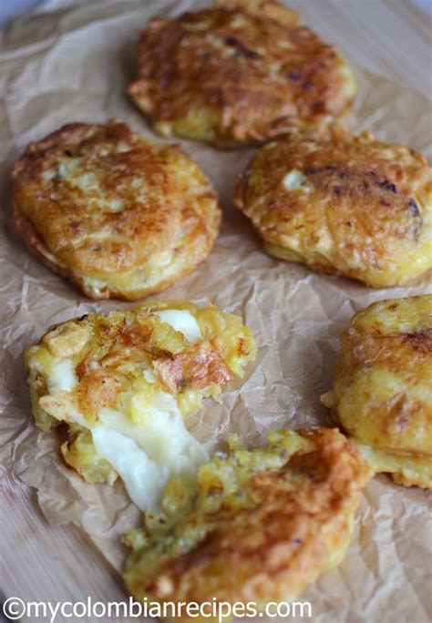 Ripe Plantain and Cheese Fritters (Aborrajados de Plátano) Colombian Cuisine, Colombian Recipes ...