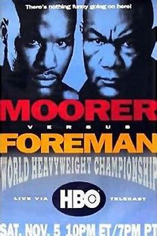 ‎George Foreman vs Michael Moorer (1994) • Film + cast • Letterboxd