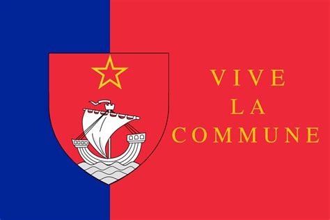 possible paris commune flag : vexillology