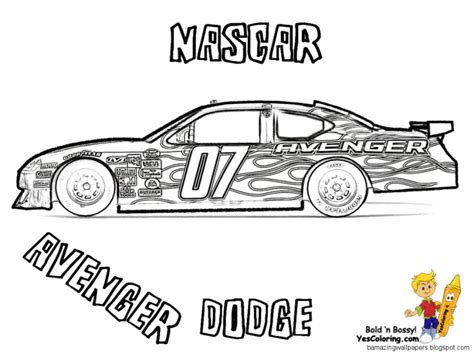 How To Draw A Nascar Car