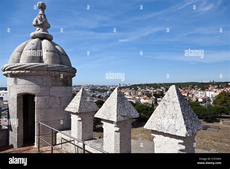 Belem Tower Details Stock Photo - Alamy