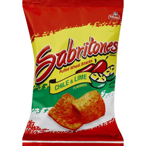 Sabritones Lime&Chile Puffed Wheat Snack (2 oz) - Instacart