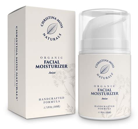 Organic Facial Moisturizer - Original Anise - Christina Moss Naturals