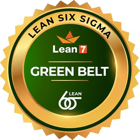 Lean Six Sigma Green Belt - Credly