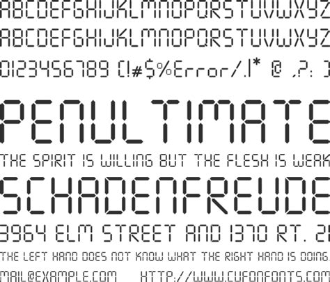 Seven Segment Font : Download Free for Desktop & Webfont