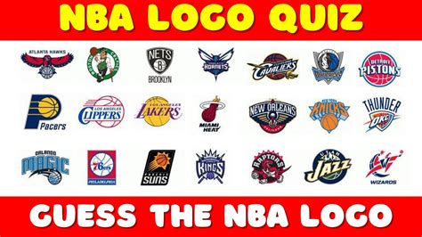 Name The NBA Logo Quiz | Guess the NBA Logo | Logo Quiz - YouTube